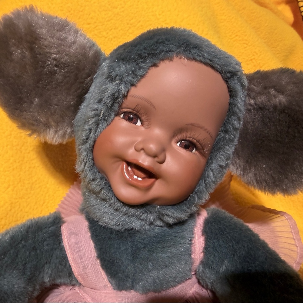 Adorable Plush Mouse Costume Doll